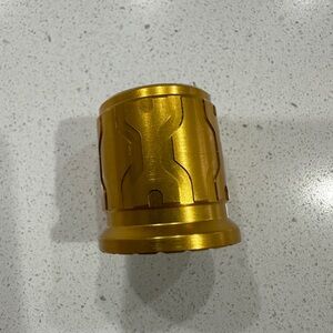Mossberg 940 JM Pro Magazine tube extension nut in Gold anodized. Take off part
